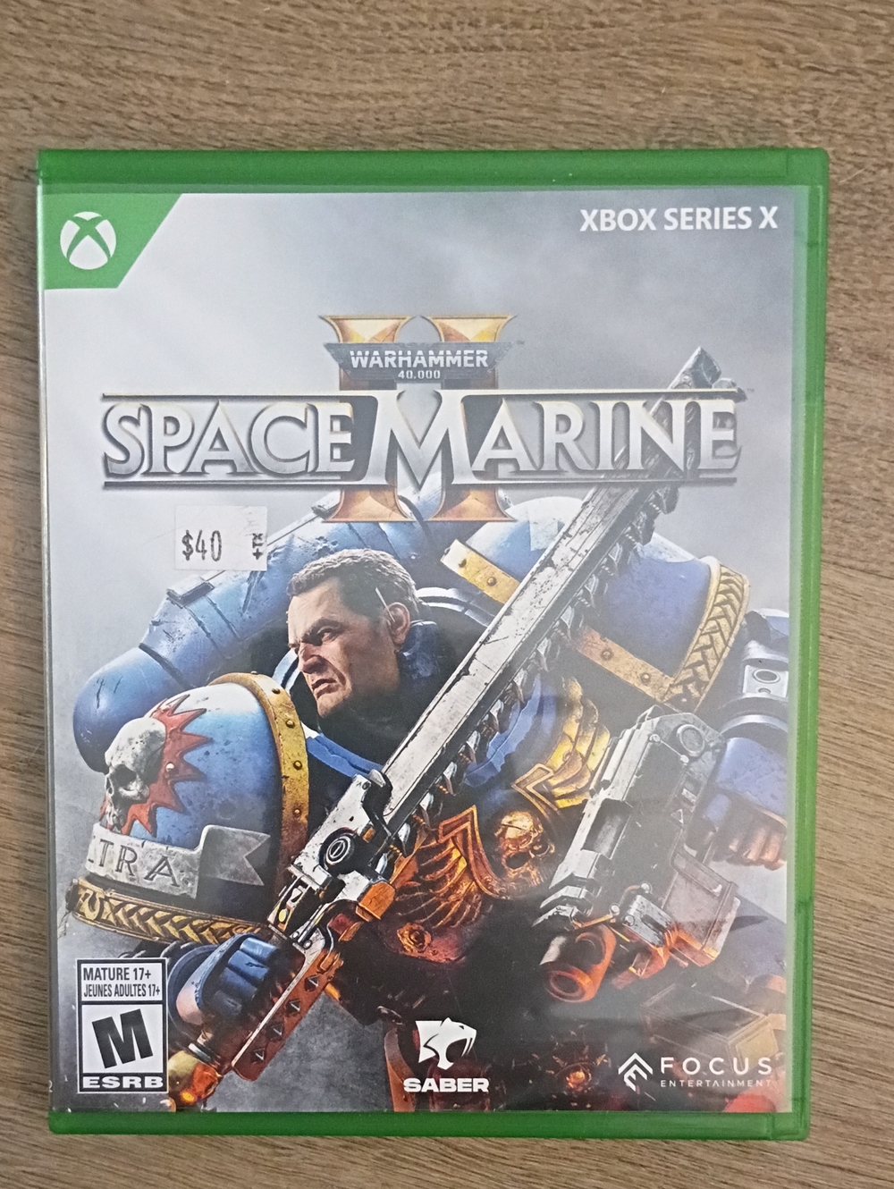 Warhammer 40,000: Space Marine II - Xbox Series X (Blue Armor)